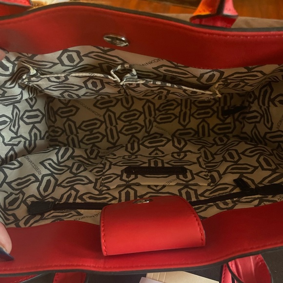 EUC Rebecca Minkoff large bag coral red. - Picture 2 of 4